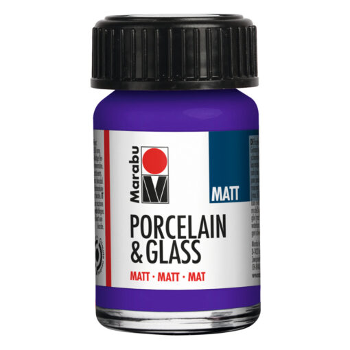 Porcelain & Glass Matt in Violett