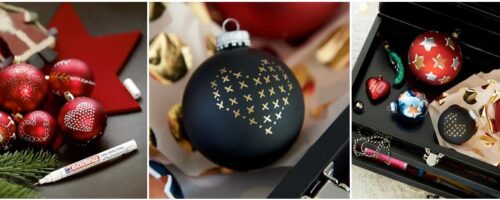 Weihnachtskugeln im neuen Design