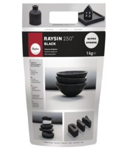 Raysin 250 schwarz zum Gießen von Figuren, 1 Kg