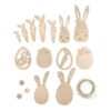 Holz Girlande Ostern