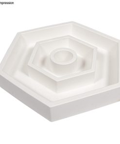 Kerzenständer Hexagon