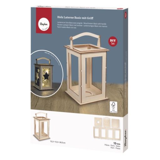 Holz Laterne Basic