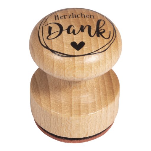 Stempel Herzlichen Dank, 3cm ø
