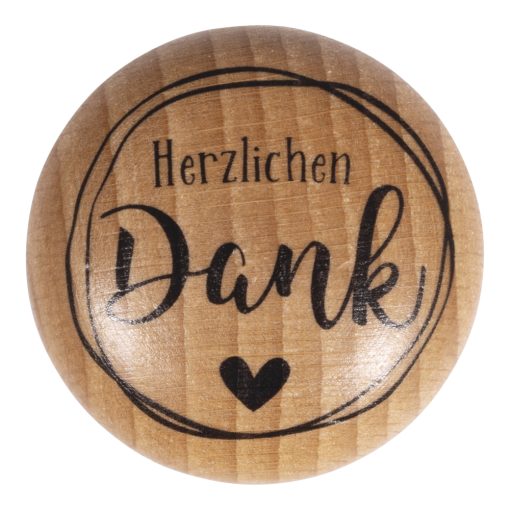 Stempel Herzlichen Dank, 3cm ø