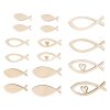 Holz-Streuteile Fische