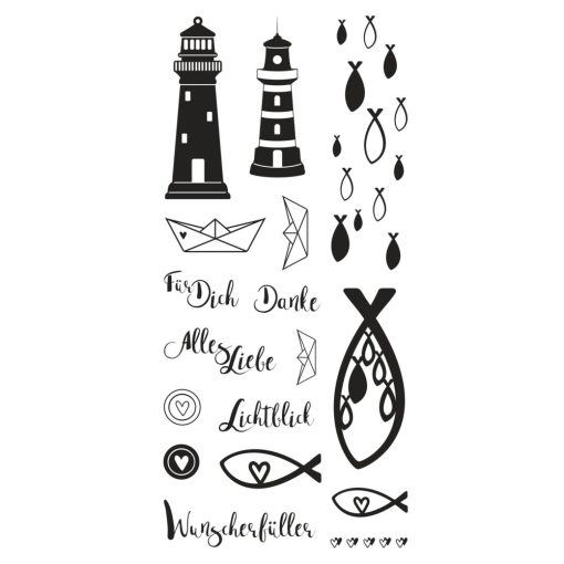 Clear Stamps - Fische