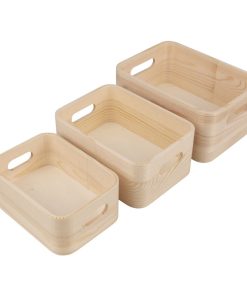 Holz-Kisten-Set