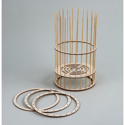 Holz Ringe Set für Lampen