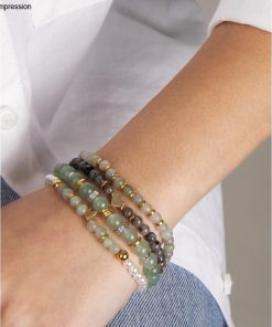 Halbedelsteinperlen Afrikanische Jade